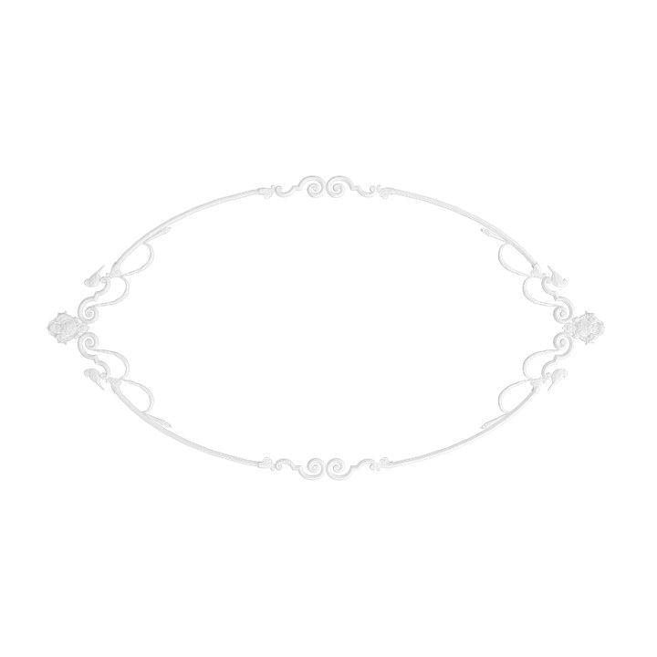 Rodecor Барокко Розетка 87104BR 168x308x0 см поверхность 