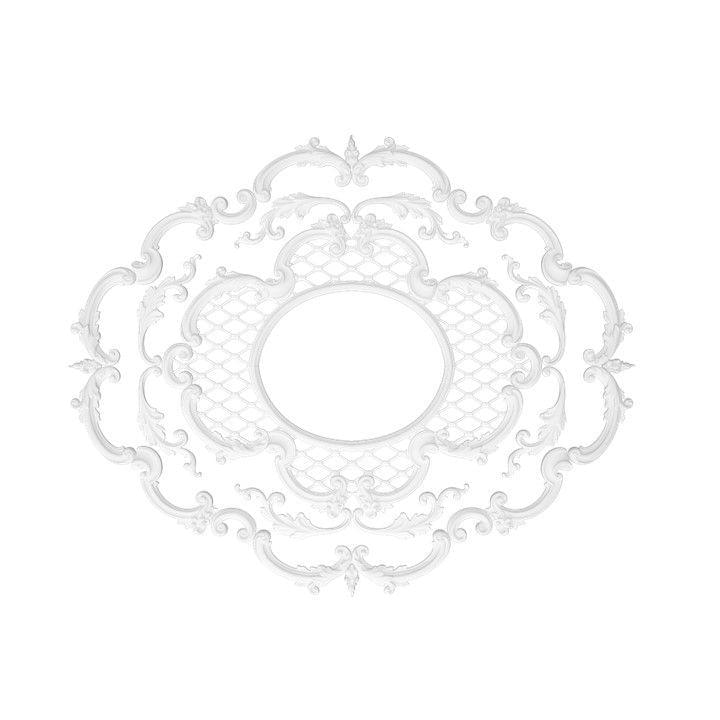 Rodecor Барокко Розетка 87112BR 137x112x0 см поверхность 