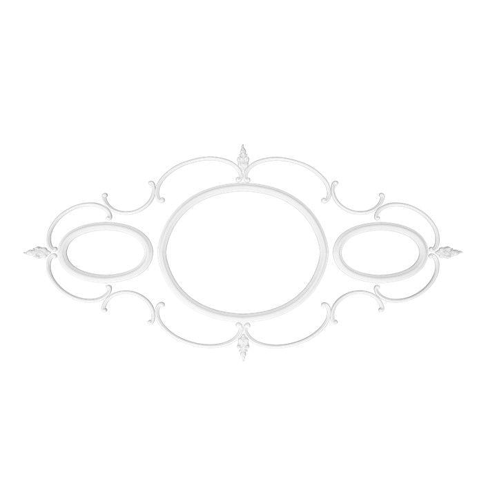 Rodecor Барокко Розетка 87113BR 129x64x0 см поверхность 