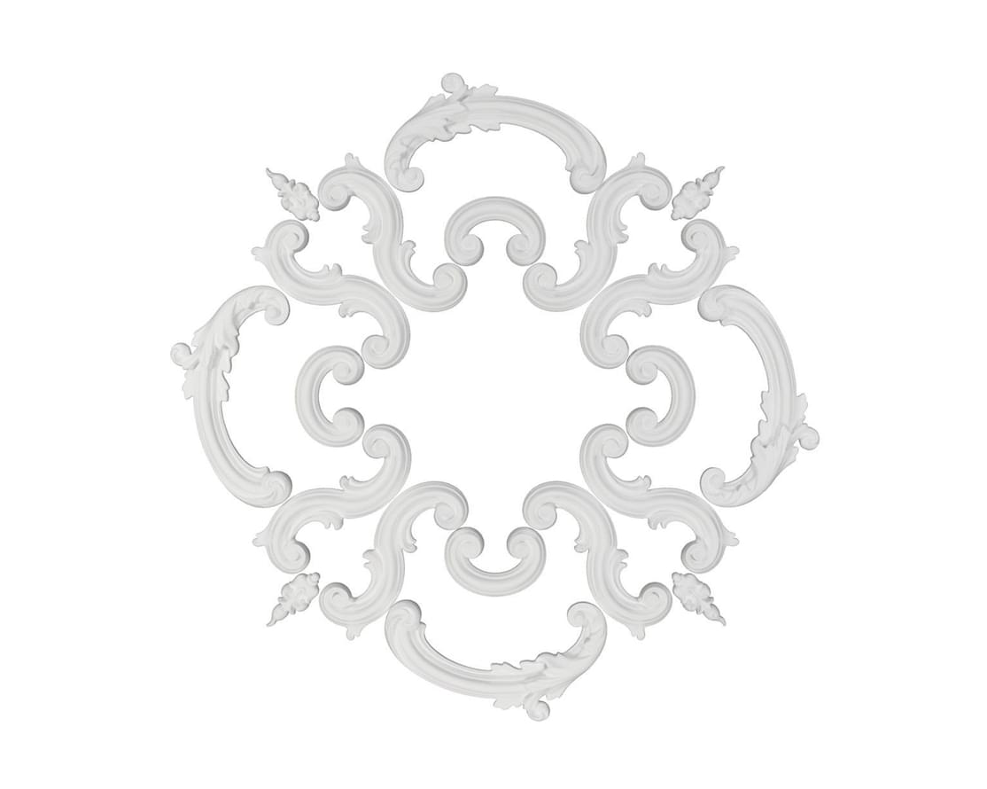 Rodecor Барокко Розетка Барокко 87117BR 50x50