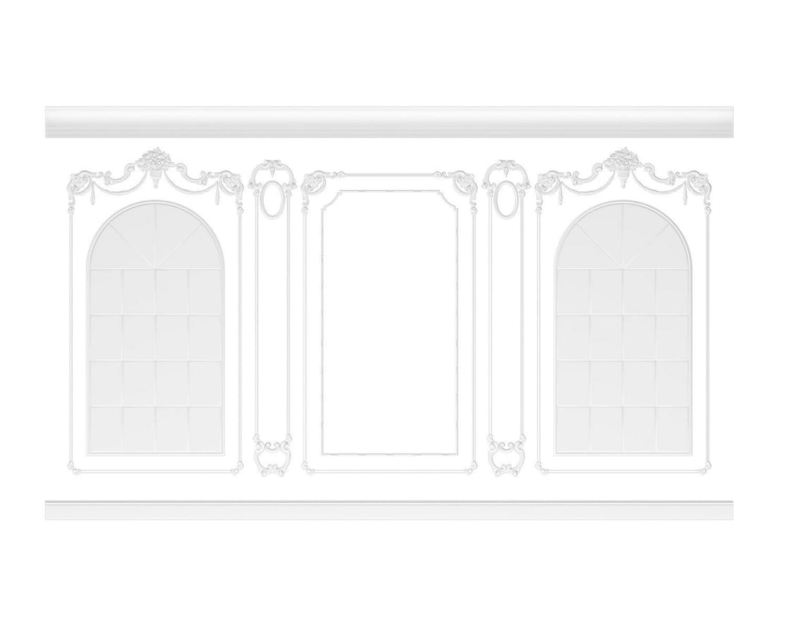 Rodecor Барокко Стена 1 Юсупова Ф3 77213BR 300x500x0 см поверхность 