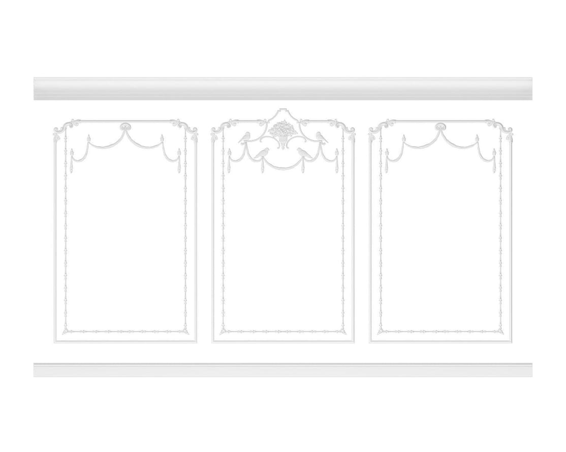 Rodecor Барокко Стена 2 Арайя Ф3 77313BR 300x500x0 см поверхность 