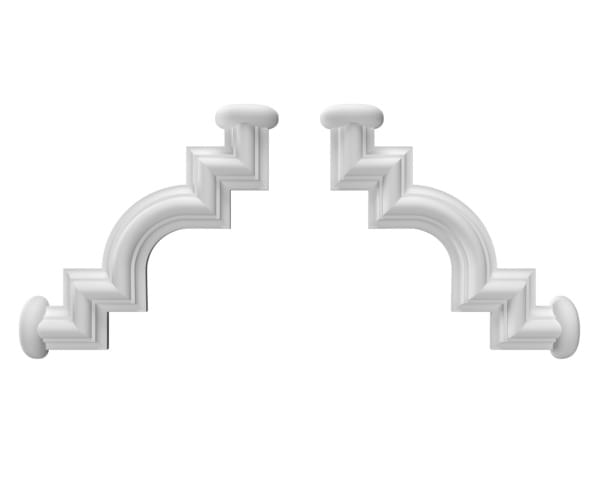 Rodecor Барокко Угловой Элемент 03104Br 24x24