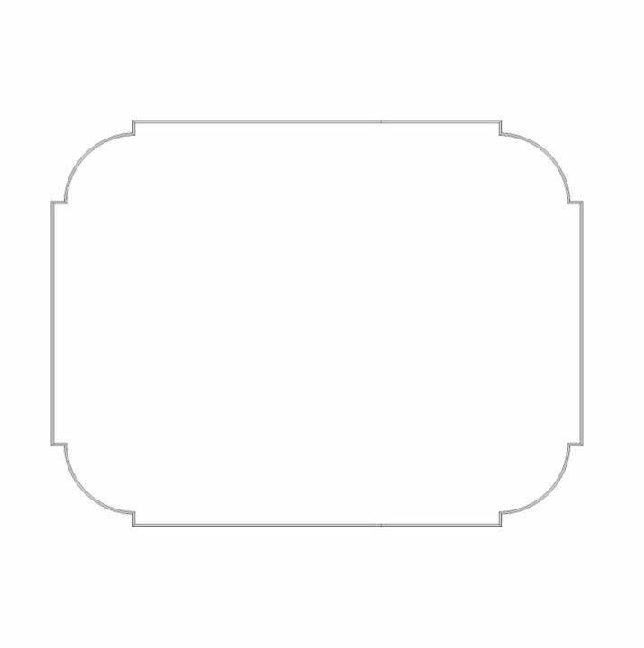 Rodecor Барокко Узел Бенуа Ф1 66102BR 327x427x0 см поверхность 