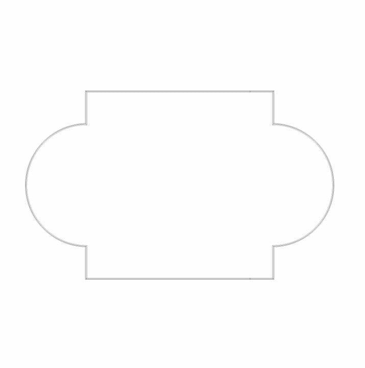 Rodecor Барокко Узел Бенуа Ф2 66105BR 229x375x0 см поверхность 