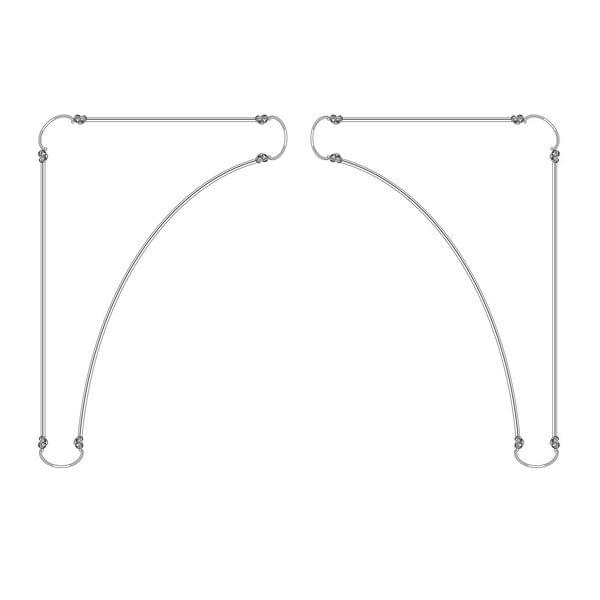 Rodecor Барокко Узел Бенуа Ф3 66109BR 169x119x0 см поверхность 