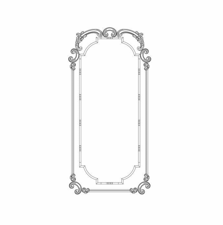 Rodecor Барокко Узел Бенуа Ф3 66116BR 135x65x0 см поверхность 