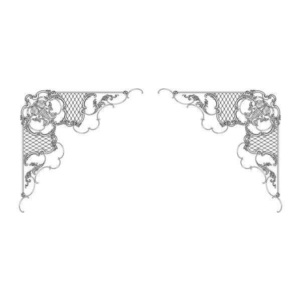 Rodecor Барокко Узел Юсупова Ф3 66125BR 157.5x157.5x0 см поверхность 