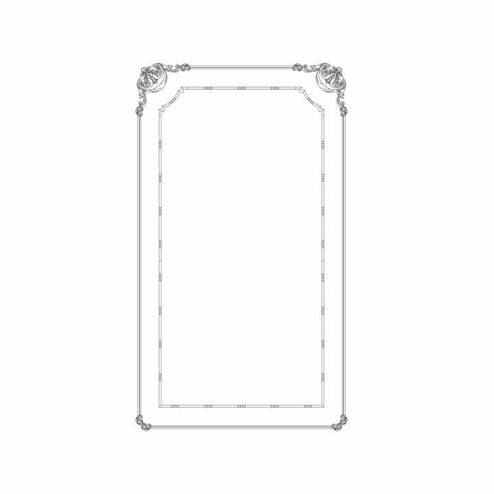 Rodecor Барокко Узел Юсупова Ф3 66127BR 221x127.5x0 см поверхность 