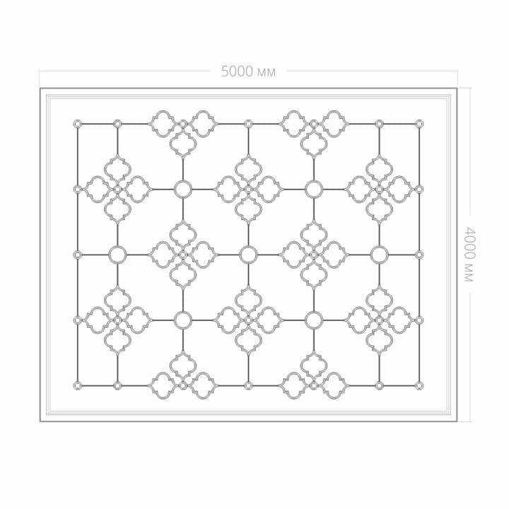 Rodecor Легенды Ар-Деко Готовое Решение Рамбова Ф2 99422Ar 400x500x0 см поверхность 
