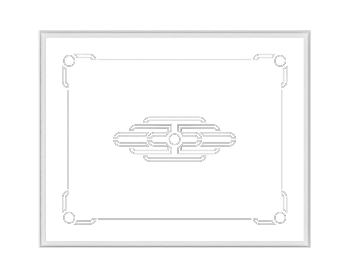 Rodecor Легенды Ар-Деко Потолок Лалик Ф2 88432AR 400x500x0 см поверхность 