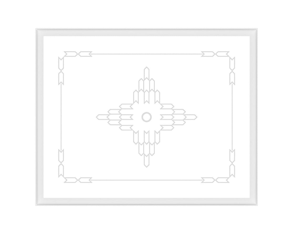 Rodecor Легенды Ар-Деко Потолок Набоков Ф2 88412AR 400x500x0 см поверхность 