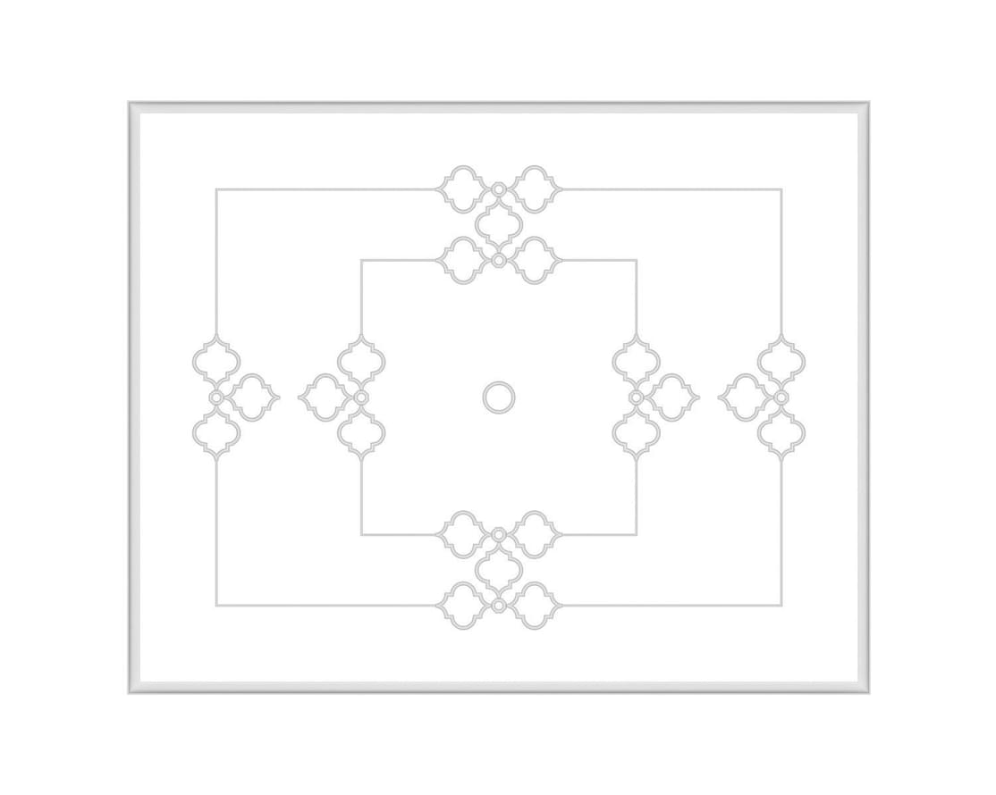 Rodecor Легенды Ар-Деко Потолок Рамбова Ф1 88421AR 400x500x0 см поверхность 