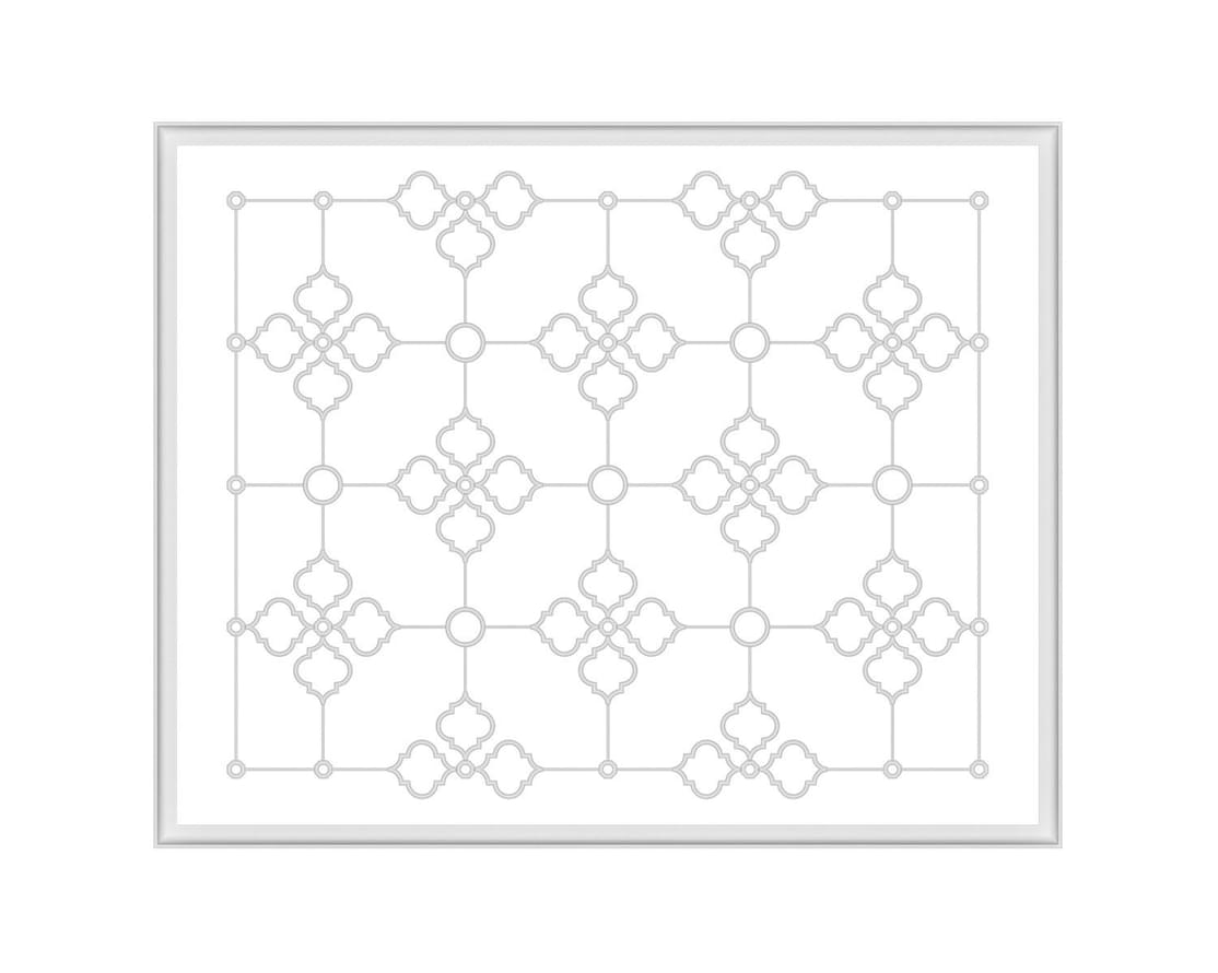 Rodecor Легенды Ар-Деко Потолок Рамбова Ф2 88422AR 400x500x0 см поверхность 