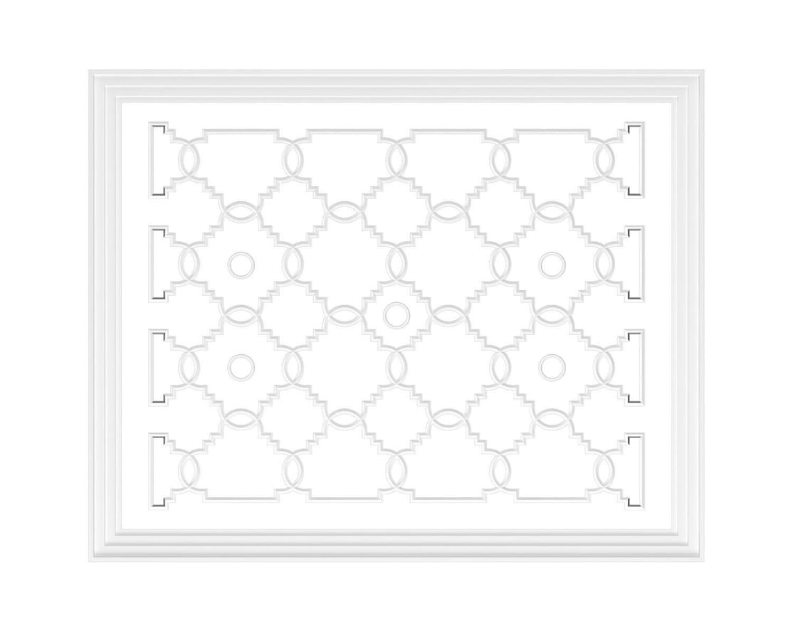 Rodecor Легенды Ар-Деко Потолок Эрте Ф3 88443AR 400x500x0 см поверхность 