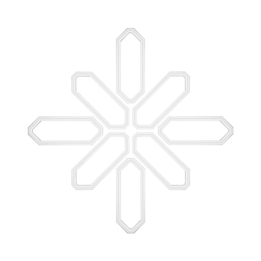 Rodecor Легенды Ар-Деко Розетка Ар Деко 87404AR 123.4x123.4x0 см поверхность 