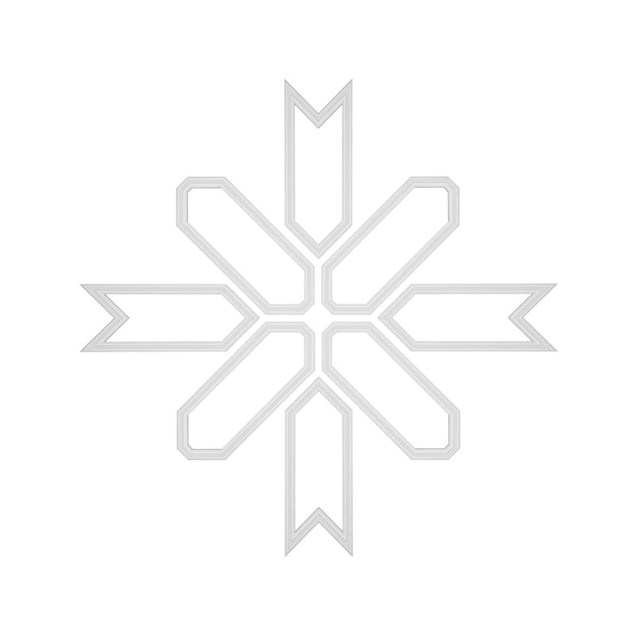 Rodecor Легенды Ар-Деко Розетка Ар Деко 87407AR 96.4x96.4x0 см поверхность 