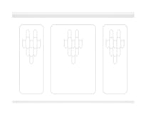 Rodecor Легенды Ар-Деко Стена Набоков Ф2 77412AR 400x300x0 см поверхность