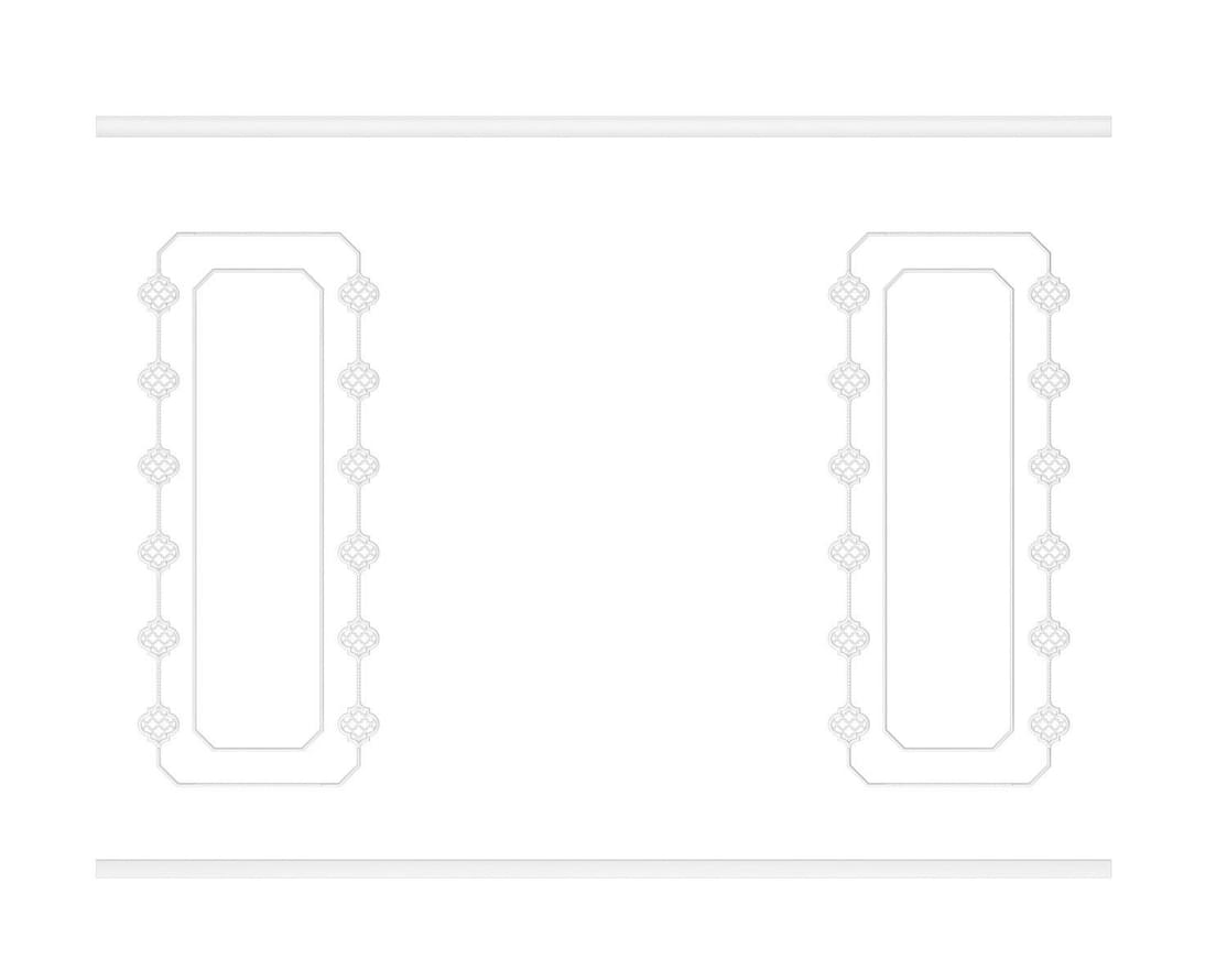 Rodecor Легенды Ар-Деко Стена Рамбова Ф2 77422AR 400x300x0 см поверхность 