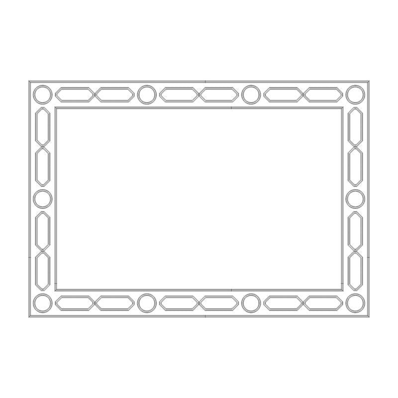 Rodecor Легенды Ар-Деко Узел Набоков Ф1 66401AR 267x368x0 см поверхность 