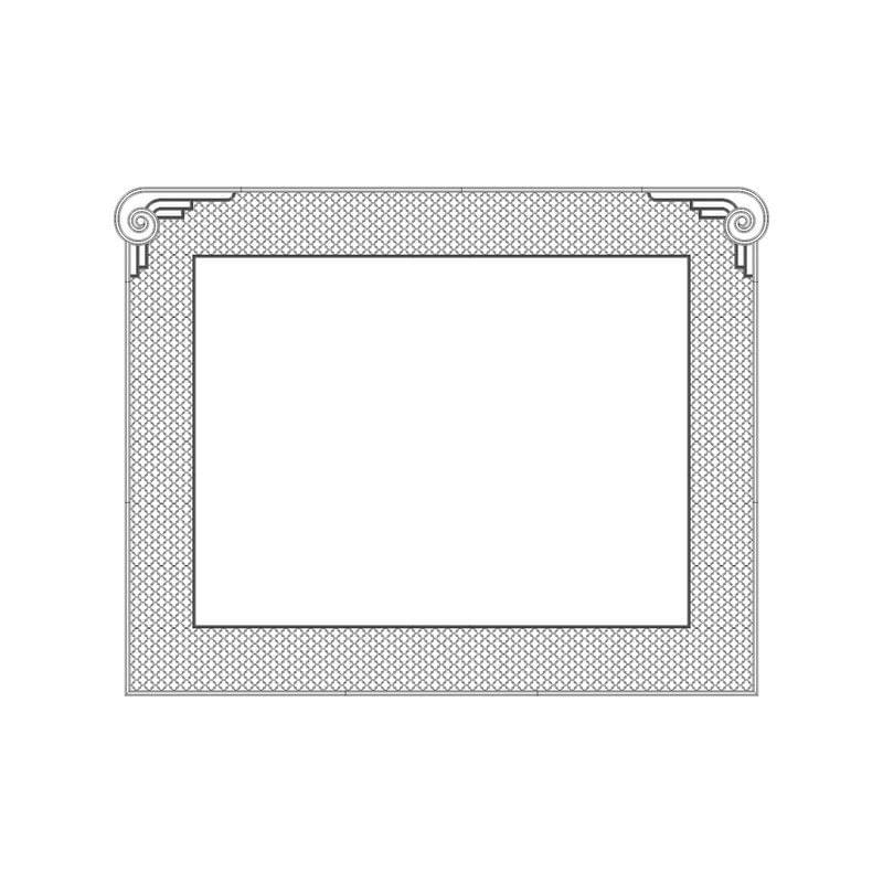 Rodecor Легенды Ар-Деко Узел Рамбова Ф3 66411AR 231x287x0 см поверхность 