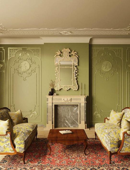 лепнина фабрики Rodecor коллекция Сад Шинуазри