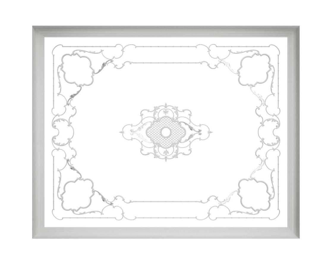 Rodecor Сад Шинуазри Потолок Камелия Ф2 88012CN 400x500x0 см поверхность 