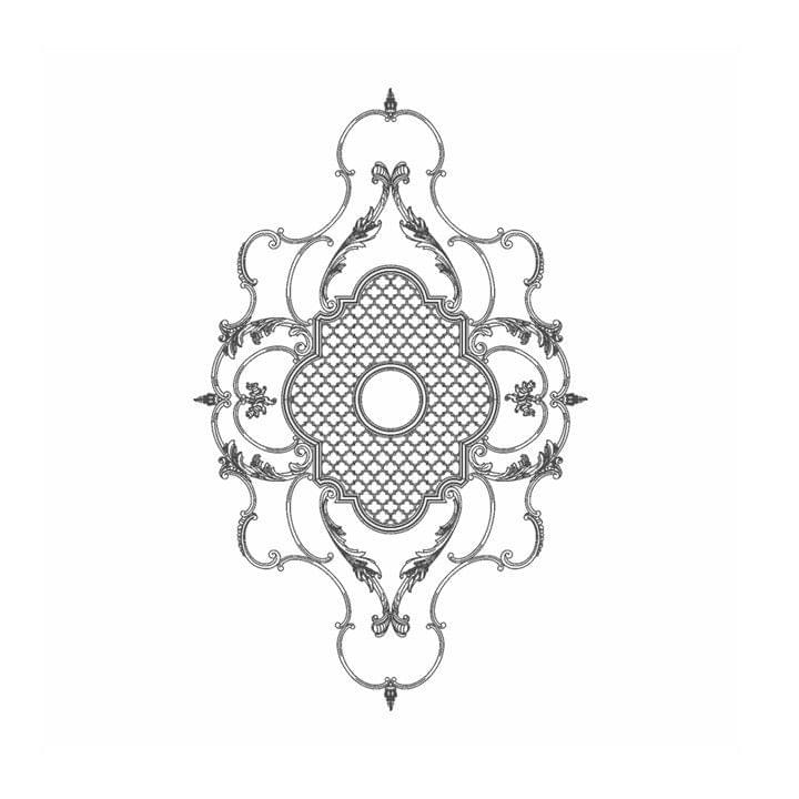 Rodecor Сад Шинуазри Розетка Шинуазри 87501CN 179.5x113.5x0 см поверхность 