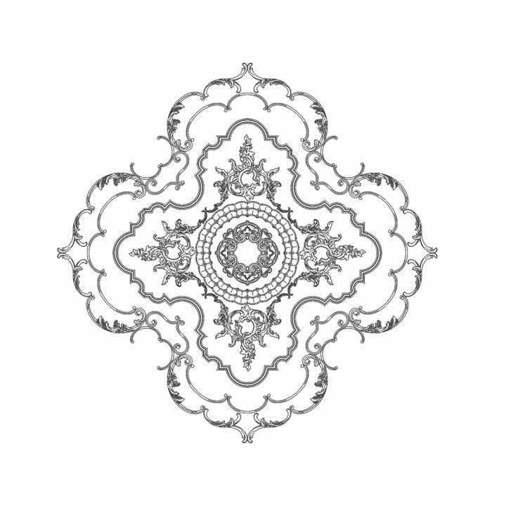 Rodecor Сад Шинуазри Розетка Шинуазри 87505CN 199.2x199.2x0 см поверхность 