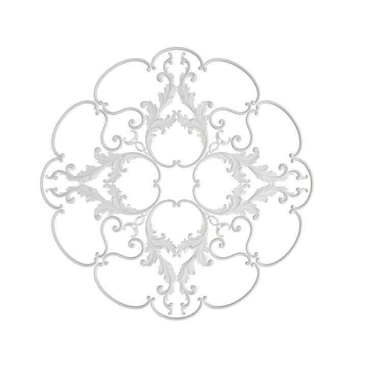 Rodecor Сад Шинуазри Розетка Шинуазри 87509CN 110x110x0 см поверхность 