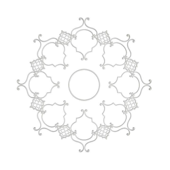 Rodecor Сад Шинуазри Розетка Шинуазри 87510CN 155x155x0 см поверхность 