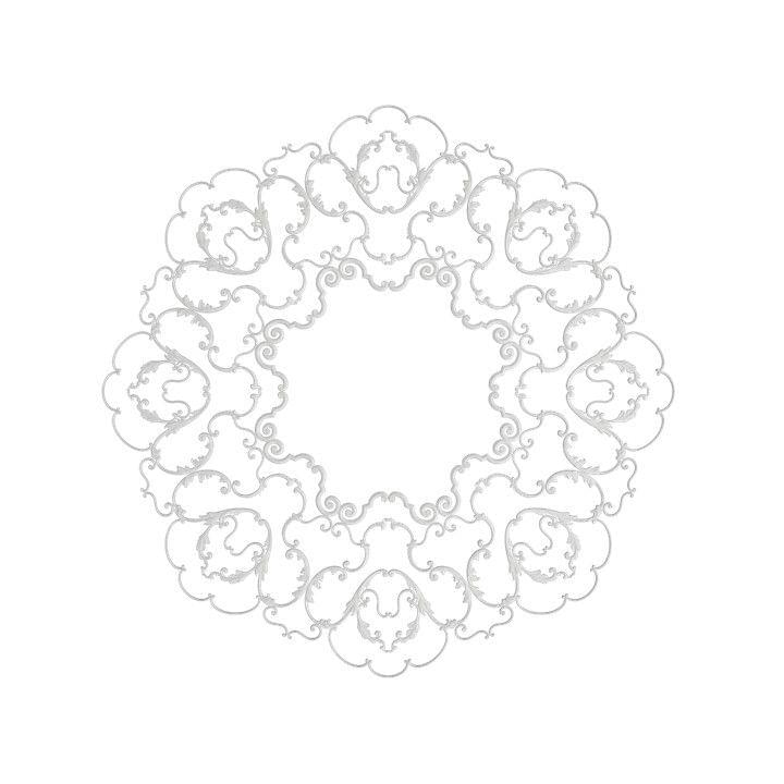 Rodecor Сад Шинуазри Розетка Шинуазри 87513CN 300x300x0 см поверхность 