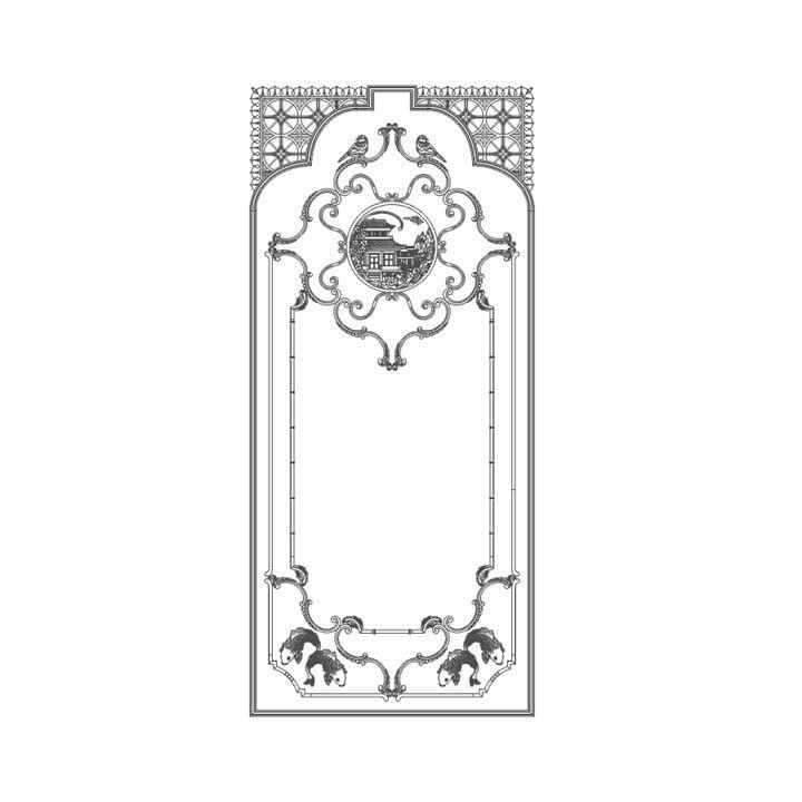 Rodecor Сад Шинуазри Узел Шинуазри 66510CN 256x115.5x0 см поверхность 