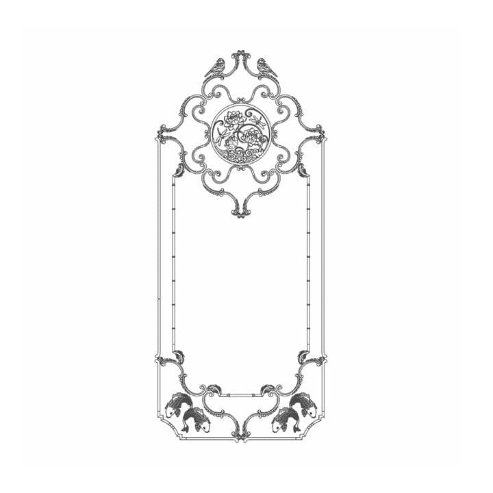 Rodecor Сад Шинуазри Узел Шинуазри 66511CN 235x103x0 см поверхность 