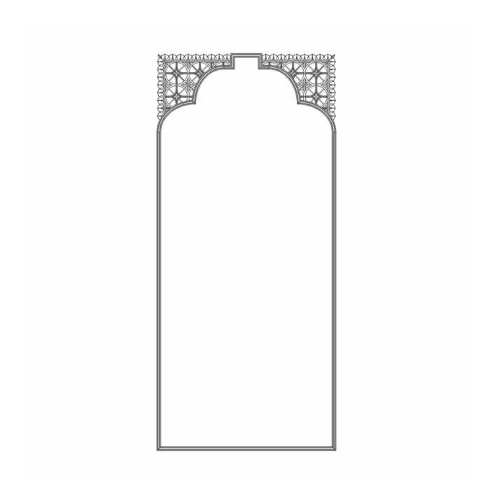 Rodecor Сад Шинуазри Узел Шинуазри 66513CN 256x115.5x0 см поверхность 