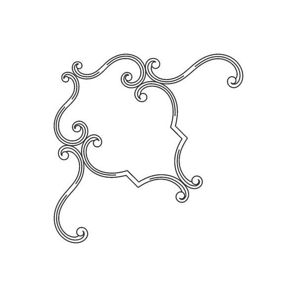 Rodecor Сад Шинуазри Узел Шинуазри 66514CN 46.3x46.3x0 см поверхность 