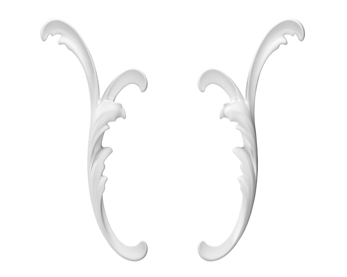 Rodecor Царскосельский Рококо Волюта 02009Rc Set 2 pcs 12.1x27.4 Rodecor Царскосельский Рококо Волюта 02009Rc Set 2 pcs 12.1x27.4