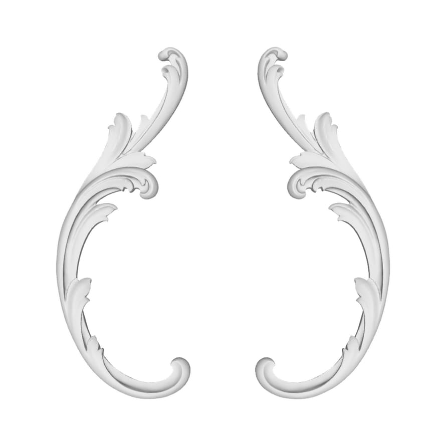 Rodecor Царскосельский Рококо Волюта 02012Rc Set 2 pcs 24x9 Rodecor Царскосельский Рококо Волюта 02012Rc Set 2 pcs 24x9