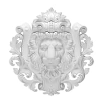 Rodecor Царскосельский Рококо Маскарон 06001Rc 16.5x15.6x3.1 см поверхность 