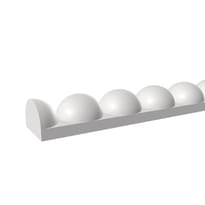 Rodecor Царскосельский Рококо Молдинг 04001Rc 1.3x100x0.9 см поверхность 