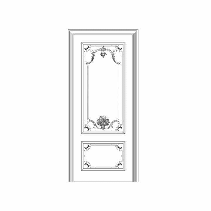 Rodecor Царскосельский Рококо Оформление дверей 76001RC 80x200x0 см поверхность 