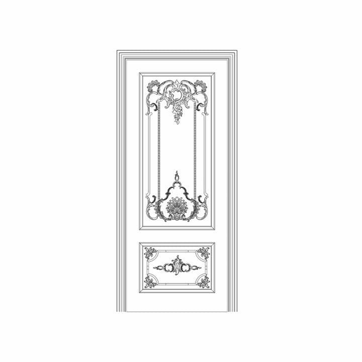 Rodecor Царскосельский Рококо Оформление дверей 76003RC 80x200x0 см поверхность 