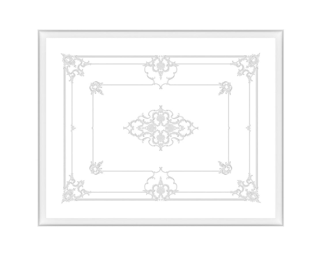 Rodecor Царскосельский Рококо Потолок Вильчковский Ф3 88203RC 400x500x0 см поверхность 