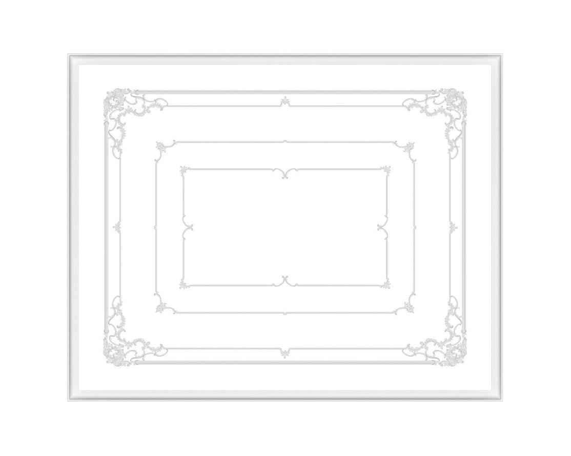 Rodecor Царскосельский Рококо Потолок Захаржевский Ф2 88302RC 400x500x0 см поверхность 