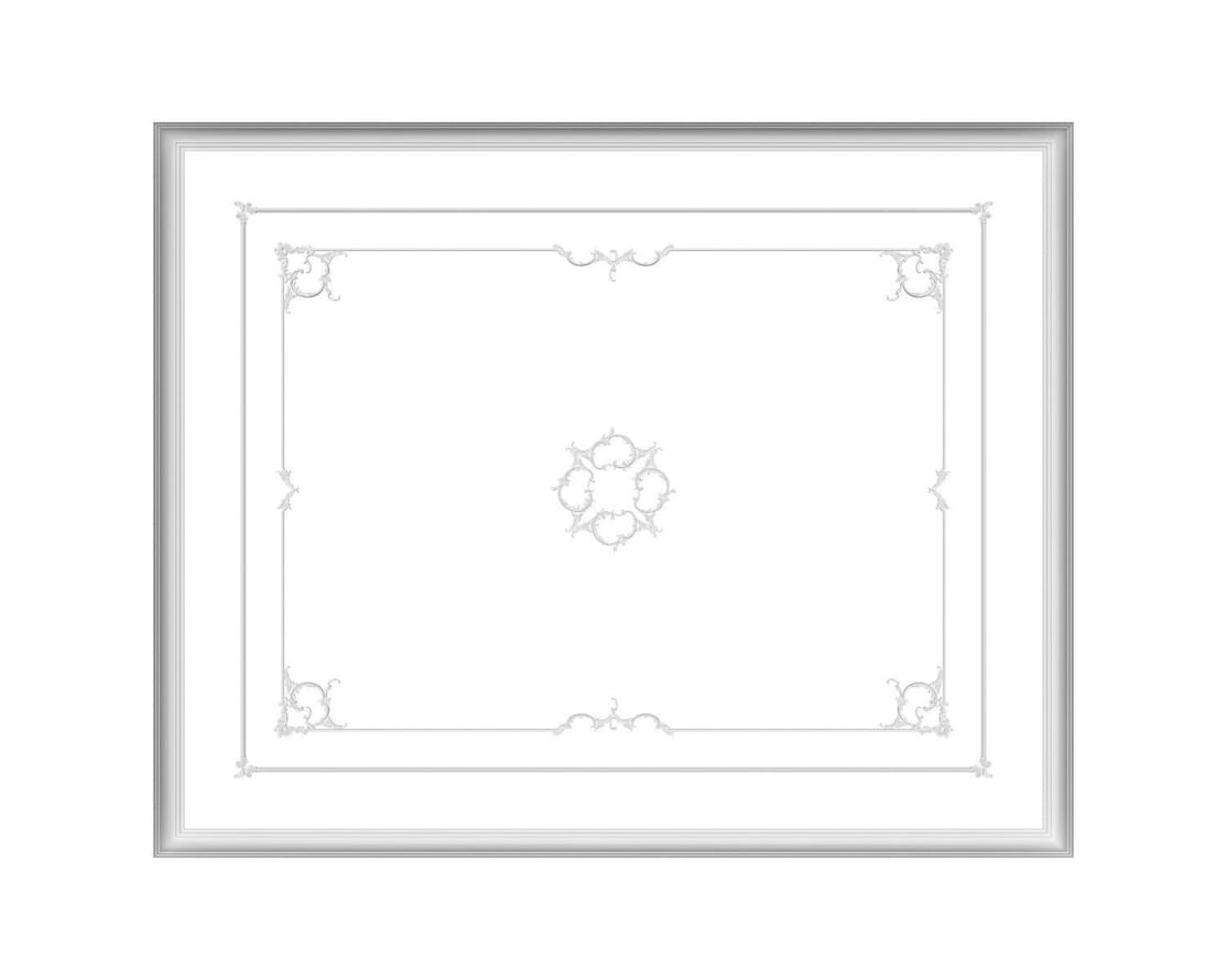 Rodecor Царскосельский Рококо Потолок Растрелли Ф1 88401RC 400x500x0 см поверхность 