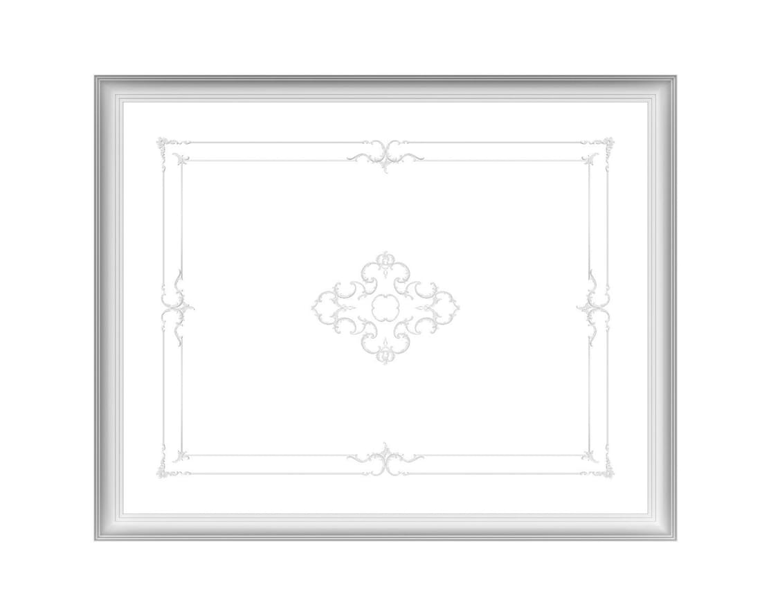 Rodecor Царскосельский Рококо Потолок Растрелли Ф2 88402RC 400x500x0 см поверхность 