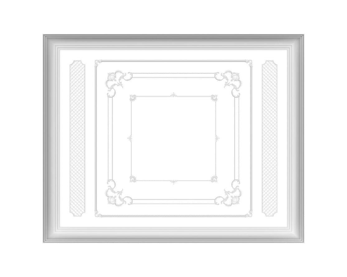 Rodecor Царскосельский Рококо Потолок Растрелли Ф3 88403RC 400x500x0 см поверхность 