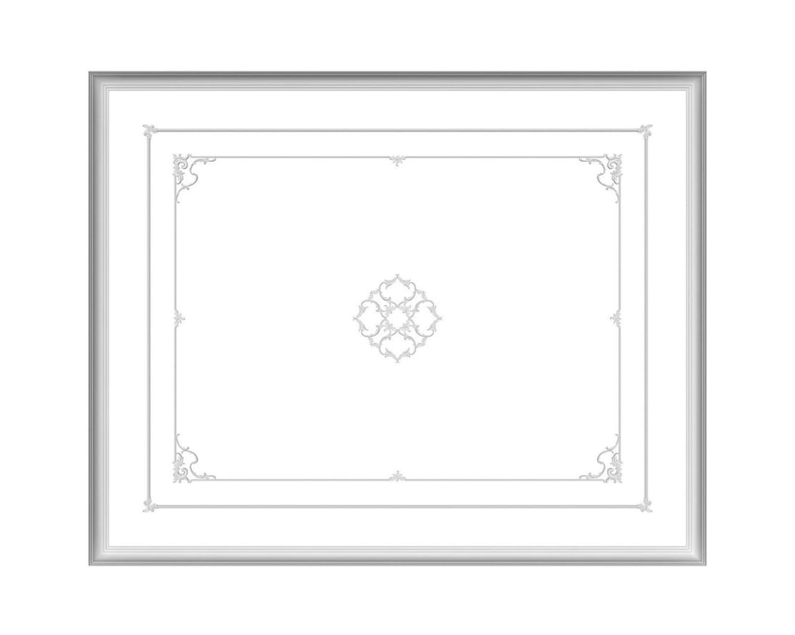 Rodecor Царскосельский Рококо Потолок Фомичева Ф1 88501RC 400x500x0 см поверхность 