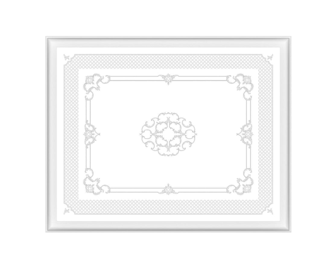 Rodecor Царскосельский Рококо Потолок Фомичева Ф3 88503RC 400x500x0 см поверхность