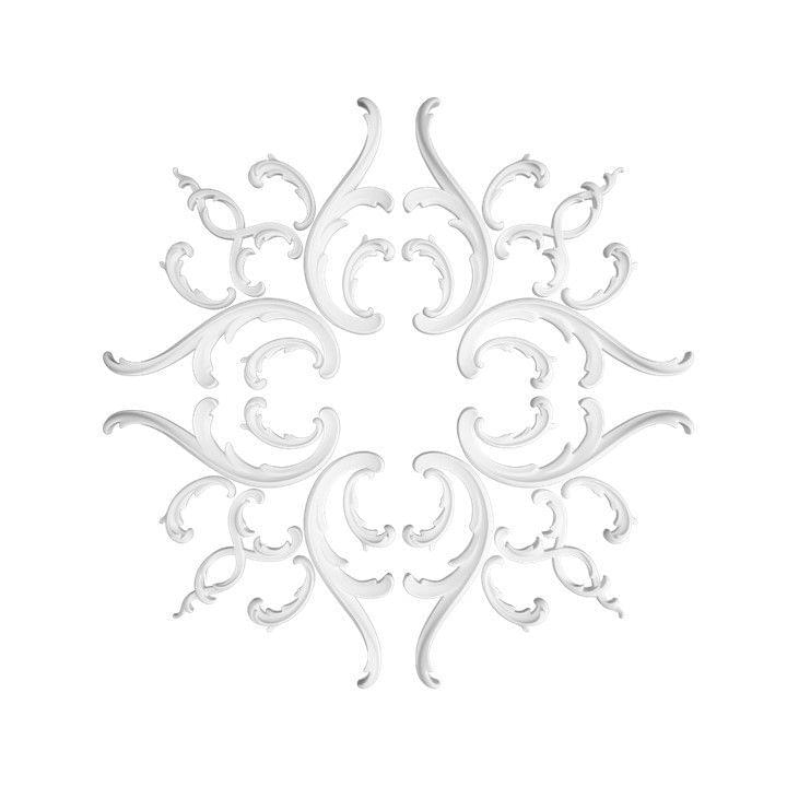 Rodecor Царскосельский Рококо Розетка 87008RC 50x50x0 см поверхность 